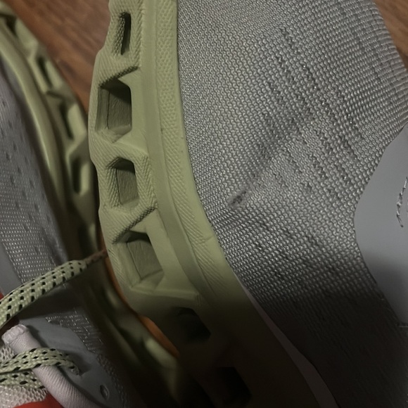 On CLOUDMONSTER Women's Running athletic Shoe Glacier Meadow US Size 9 - Picture 11 of 12